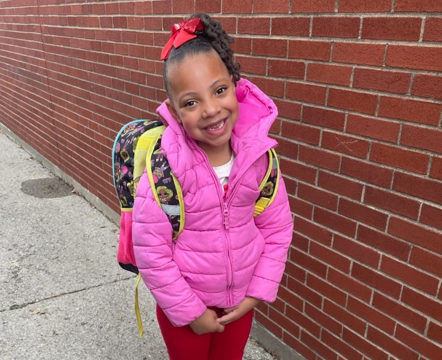 Laney at School